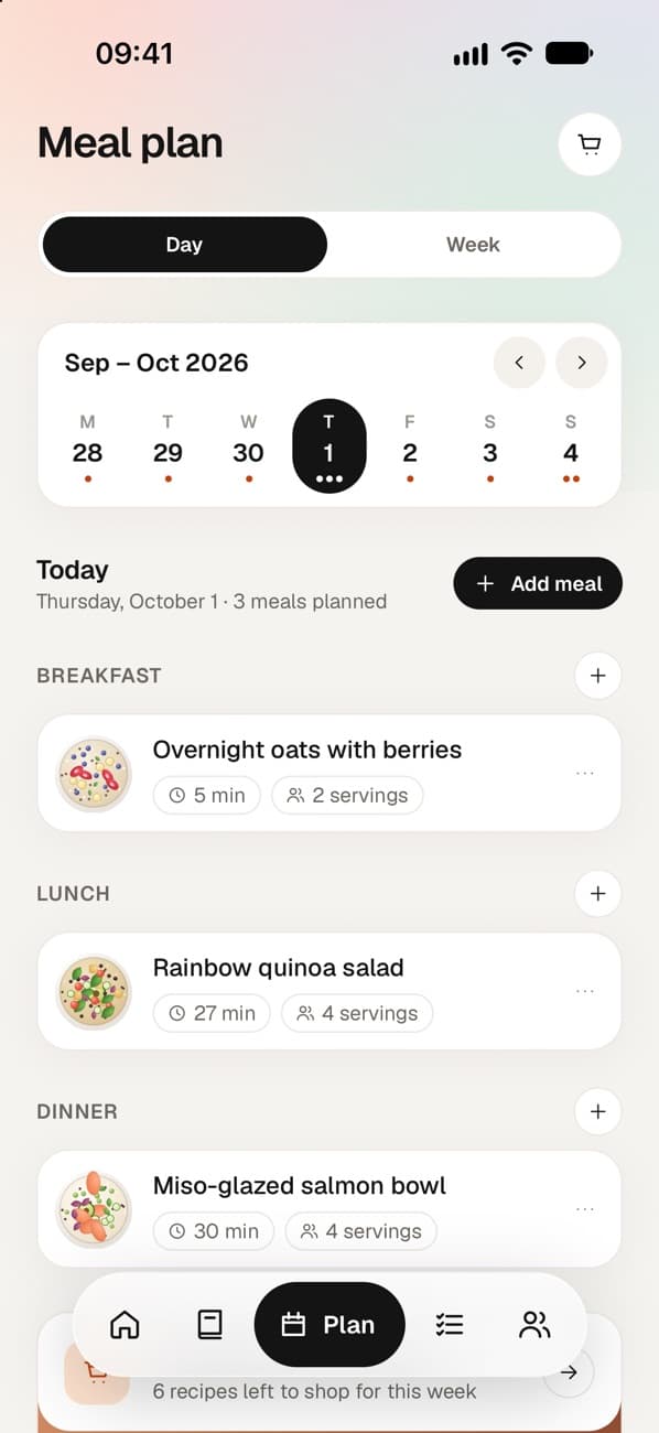 Okazo meal plan